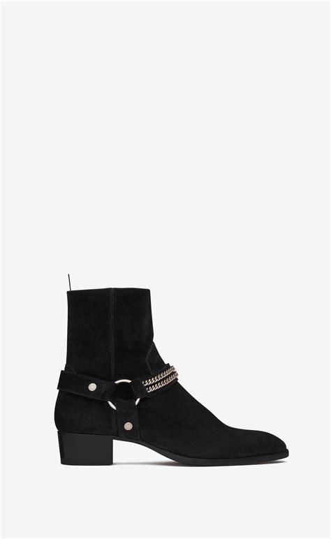 ysl men's boots|saint laurent men's boots sale.